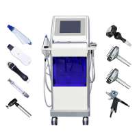 Hydro dermabrasion facial skin care beauty equipment/ultrasonic skin scrubber vacuum beauty machine